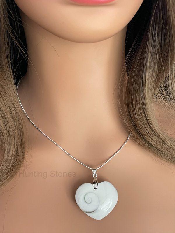 Shiva Shell Heart Necklace