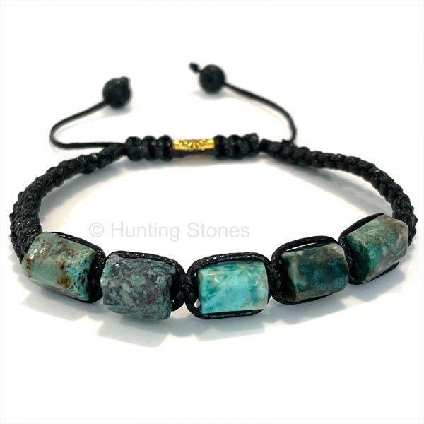 Unisex African Turquoise Bracelet