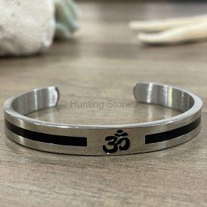 Unisex Stainless Steel OM Bracelet