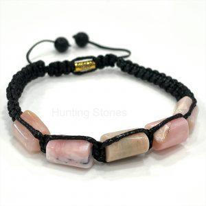 Unisex Pink Opal Bracelet