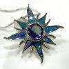 Sun Fire Opal Necklace