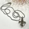 Fleur De Lis Memorial Urn Necklace