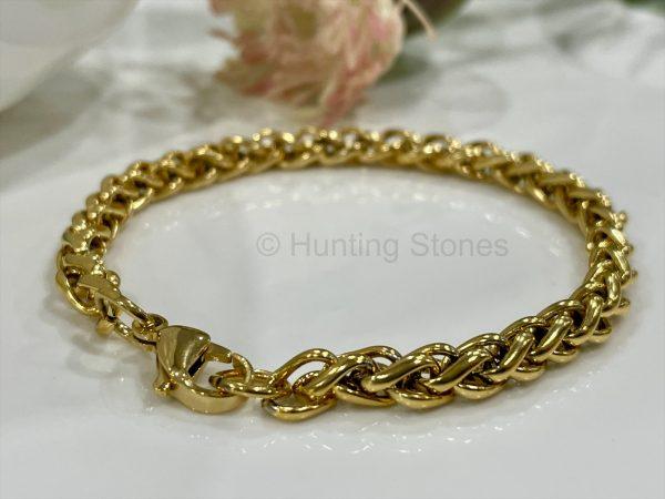 Gold Keel Bracelet