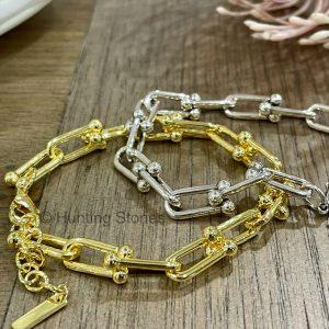 Chunky U Link Bracelet