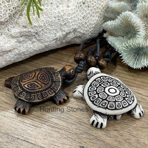 Unisex Tribal Turtle Surfer Necklace