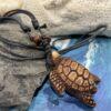 Unisex Tribal Turtle Surfer Necklace