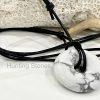 Howlite Leather Necklace