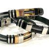 Men's Cool Braided Stainless Steel Bracelet - Unisex