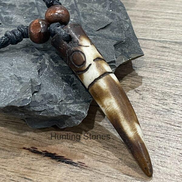 Unisex Tiger Tooth Surfer Necklace
