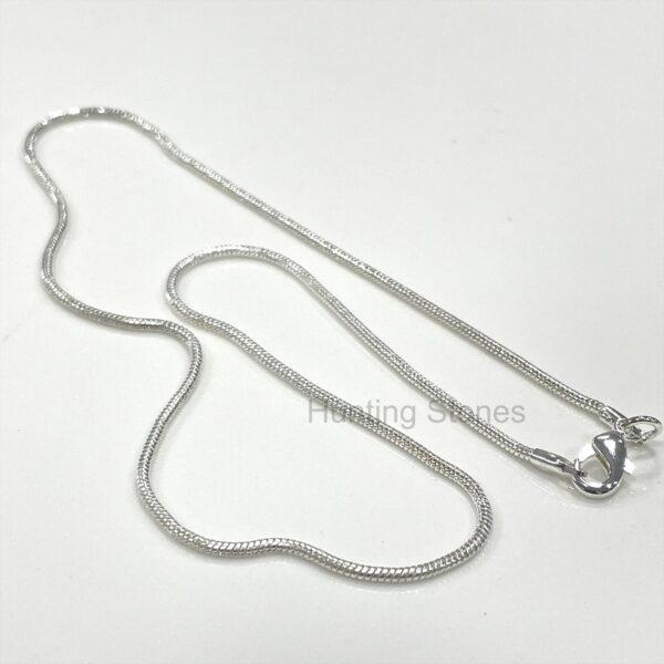 Genuine 925 Sterling Silver Plated Snake Chain