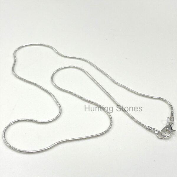 Genuine 925 Sterling Silver Plated Snake Chain 18 inch - 1.2mm