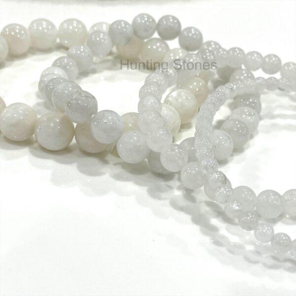 Hunting Stones Natural Moonstone Unisex Bracelet