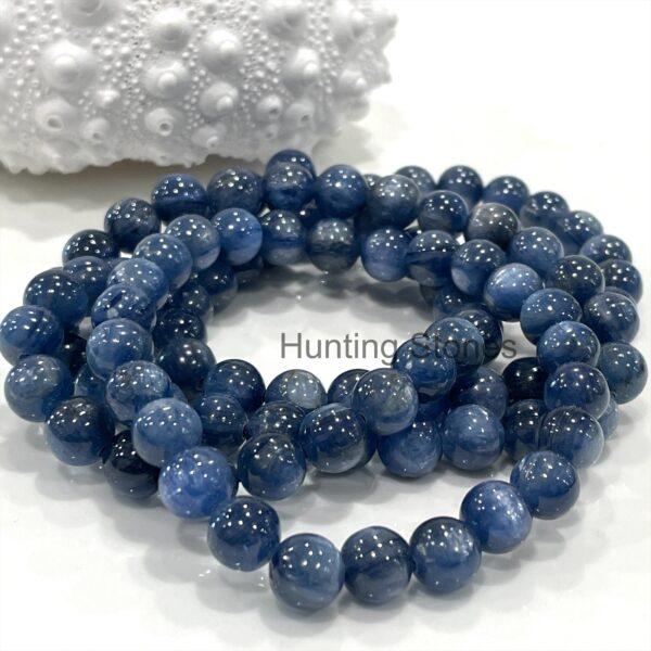 Hunting Stones Natural Kyanite Unisex Gemstone Crystal Bracelet