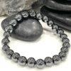 Hunting Stones Natural Hematite Gemstone Crystal Bracelet Unisex