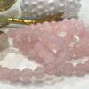 Hunting Stones Natural Rose Quartz Crystal Bracelet