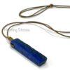 Hunting Stones Beautiful Natural Crystal Gemstone Slice Necklaces - Slide adjustable