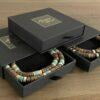 Hunting Stones Quality Black Gift Box (E) 10 x 10 x 2.5cm