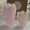 Natural Rose Quartz Crystal Angels 2 Sizes