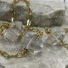 Natural Gemstone Crystal Point Bracelets - 30 to 34mm Crystals