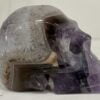 Natural Amethyst Crystal Hand Carved Skull - AM01