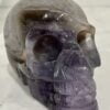 Natural Amethyst Crystal Hand Carved Skull - AM01