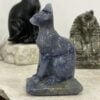 Beautiful Aventurine Crystal Egyptian Cat Statue - Sphinx 65mm 01