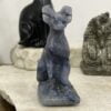 Beautiful Aventurine Crystal Egyptian Cat Statue - Sphinx 65mm 01