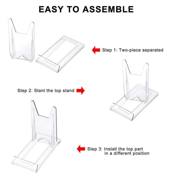 Clear Crystal Stand Instructions