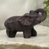 Beautiful Garnet Elephant - 60mm 01 - Luck