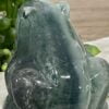 Beautiful Green Fluorite Crystal Frog - 57mm 01AE
